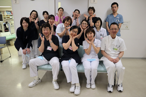 内視鏡室職員集合写真