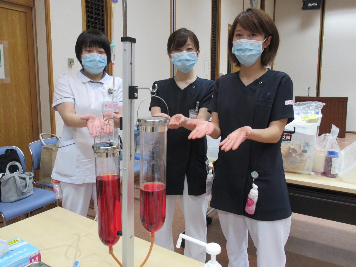 新人看護師 看護技術研修