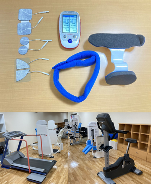 さまざまな治療機器の画像